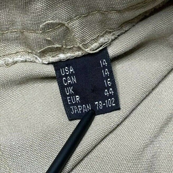 Patagonia Khaki Shorts Women’s Size 14 Tan Brown - Picture 5 of 7